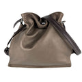 Loewe Shoulder Bag Flamenco Metallic Brown