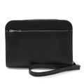 Louis Vuitton Epi Hoche Clutch Leather Noir Black Silver