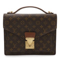 Louis Vuitton Monogram Monceau 28 Second Bag Handbag Business Bag