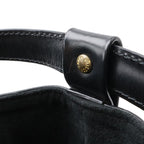 Louis Vuitton Epi Randonnee PM Shoulder Bag Drawstring Leather Noir Black