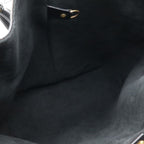Louis Vuitton Epi Randonnee PM Shoulder Bag Drawstring Leather Noir Black