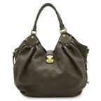 Louis Vuitton Monogram Mahina L Tote Shoulder Bag Leather