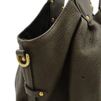 Louis Vuitton Monogram Mahina L Tote Shoulder Bag Leather