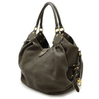 Louis Vuitton Monogram Mahina L Tote Shoulder Bag Leather