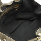 Louis Vuitton Monogram Mahina L Tote Shoulder Bag Leather