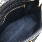 Saint Laurent Paris YSL Yves Monogram Cabas Handbag 2-Way Dark Navy