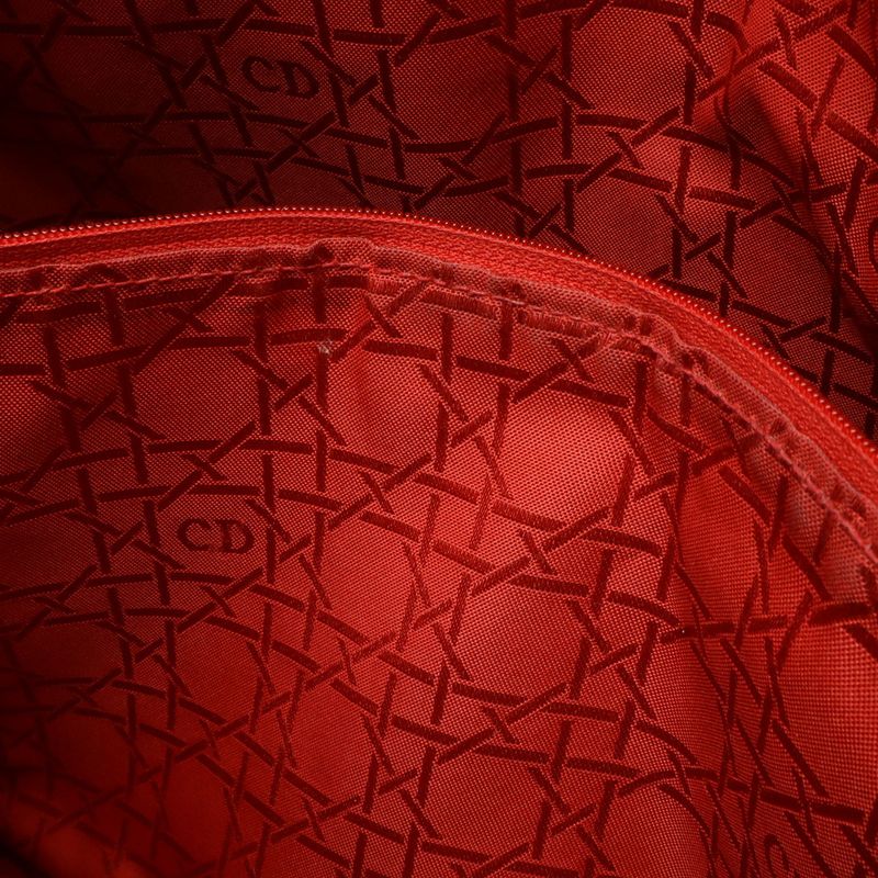 Dior Cannage Tote Nylon Patent Black