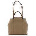 Hermes Kaback PM Tote 2-Way Shoulder Bag Toile Officier Mocha Beige