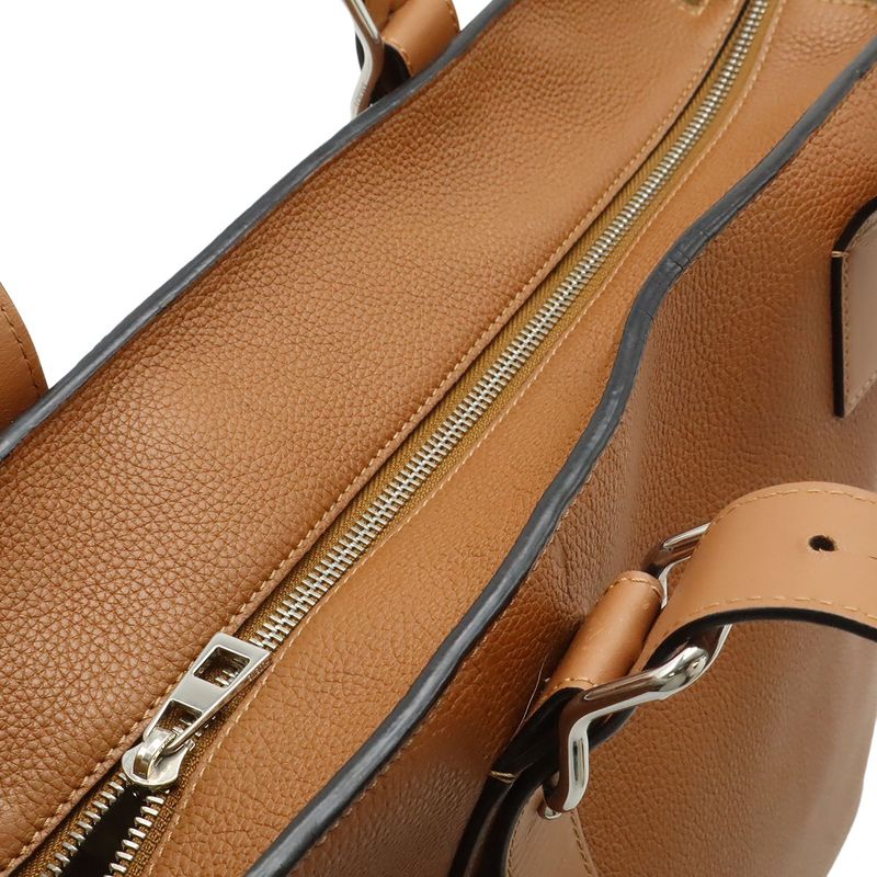 Loewe Anagram Buckle Zipper Tote Shoulder Bag