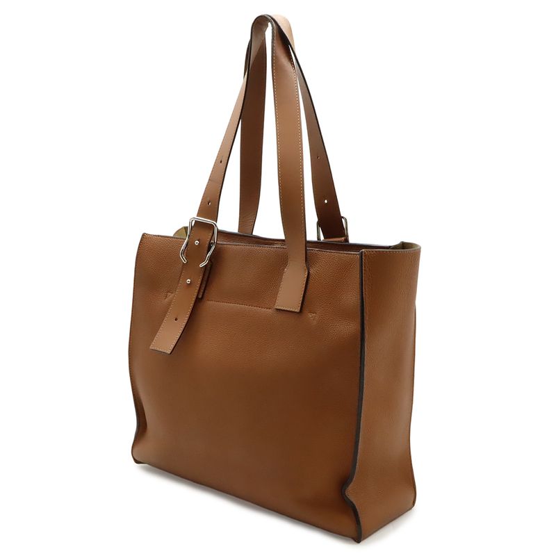 Loewe Anagram Buckle Zipper Tote Shoulder Bag