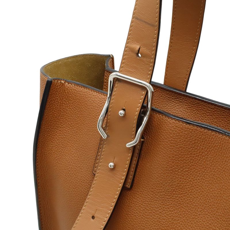 Loewe Anagram Buckle Zipper Tote Shoulder Bag