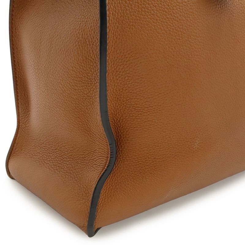 Loewe Anagram Buckle Zipper Tote Shoulder Bag