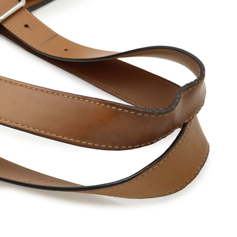 Loewe Anagram Buckle Zipper Tote Shoulder Bag