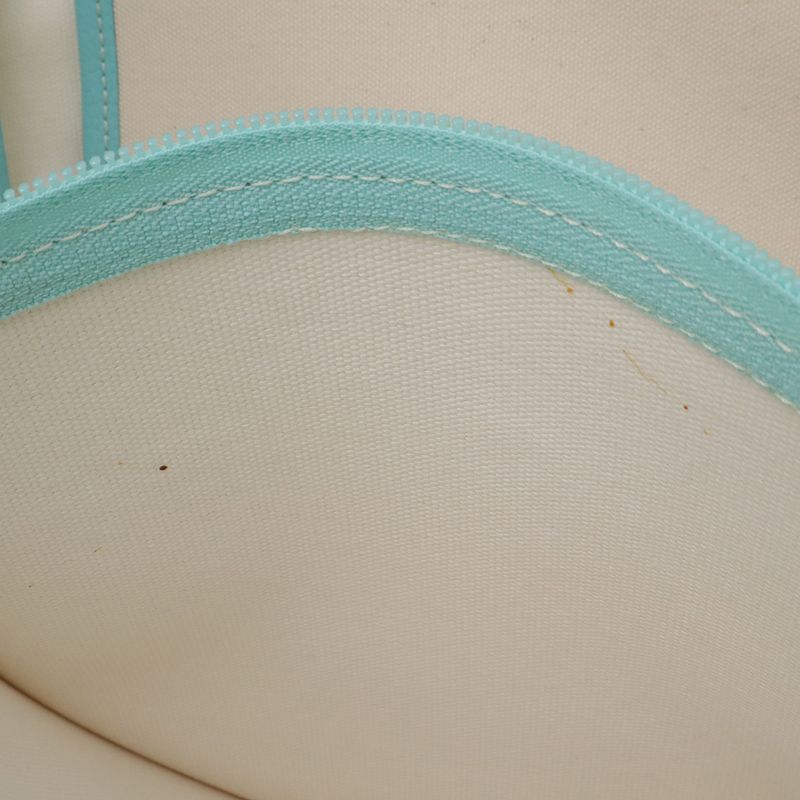 Tiffany & Co Tote 2-Way Shoulder Bag Canvas Ivory
