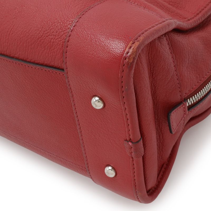 Loewe Amazona 28 Anagram Mini Boston Bag Shoulder Leather