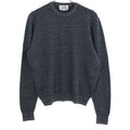 Hermes Logo Pattern Cashmere Silk Knit Sweater ) Gray