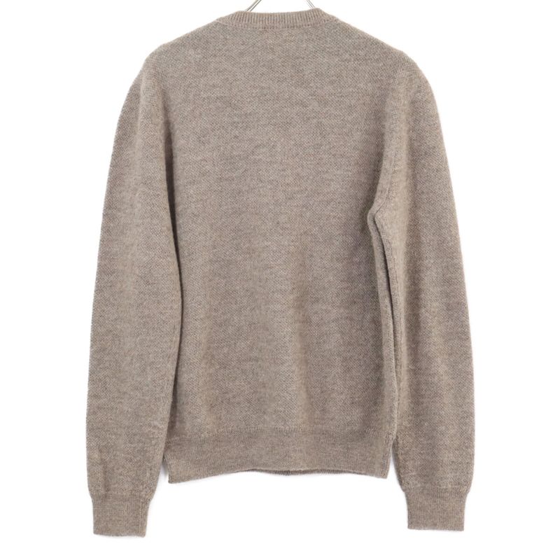 Hermes Alpaca Cashmere Knit Sweater ) Brown