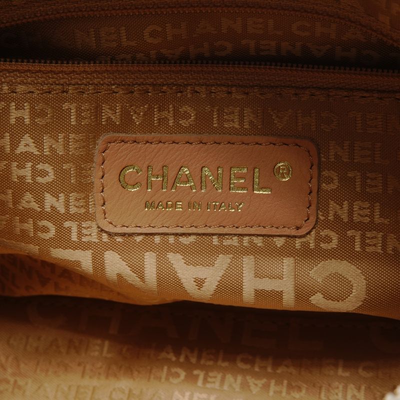 Chanel Handbag Soft Caviar CC Logo Fringe
