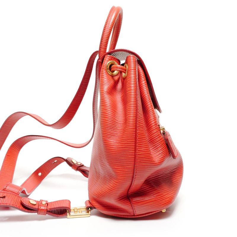 Fendi Backpack Logo Leather