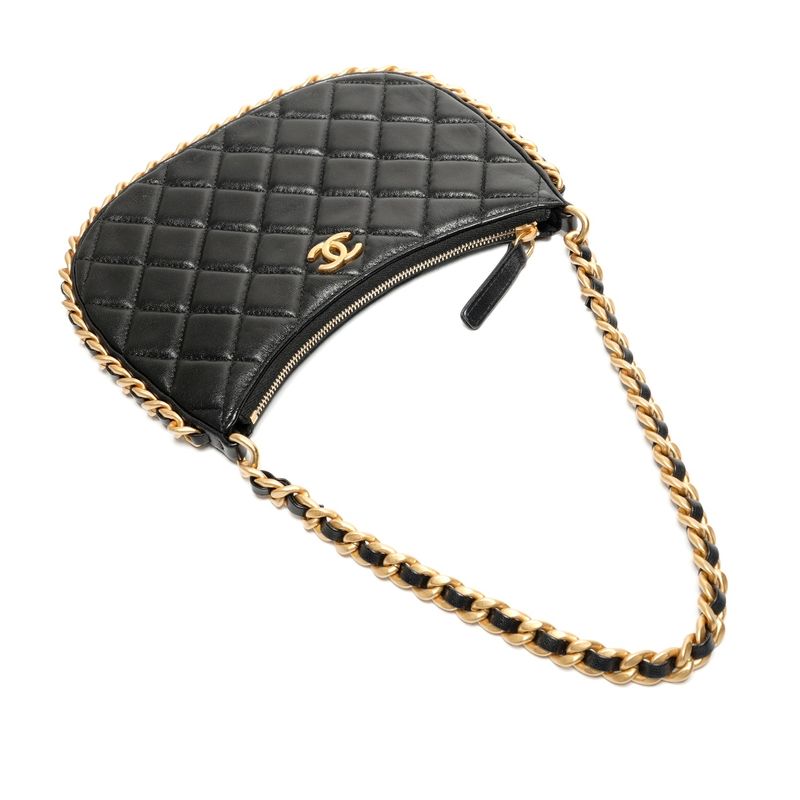 Chanel Shoulder Bag Hobo Chain