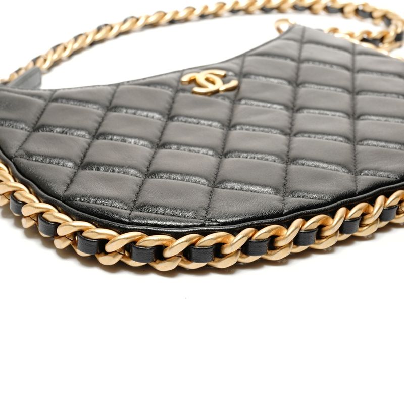 Chanel Shoulder Bag Hobo Chain