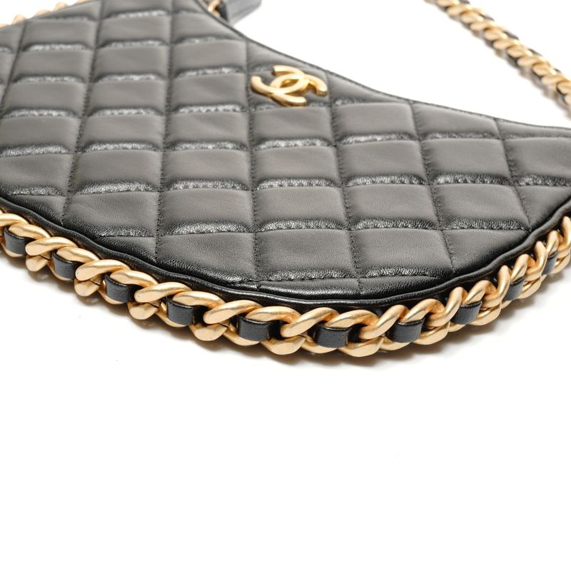 Chanel Shoulder Bag Hobo Chain