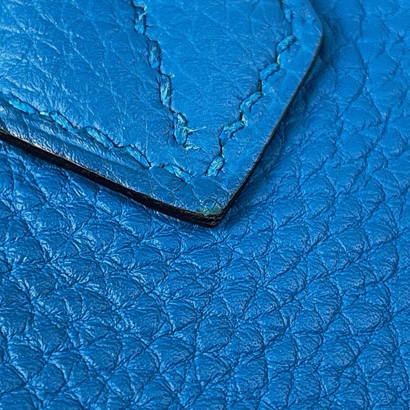 Hermes Birkin 30 Handbag Togo Blue Zanzibar Blue-zanzibar
