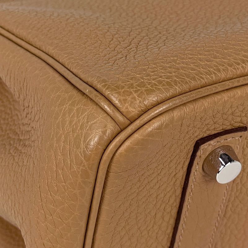 Hermes Birkin 35 Handbag Togo Biscuit