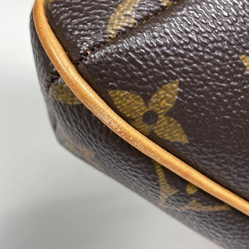 Louis Vuitton Musette Tango Long Crossbody Shoulder Bag Monogram Brown