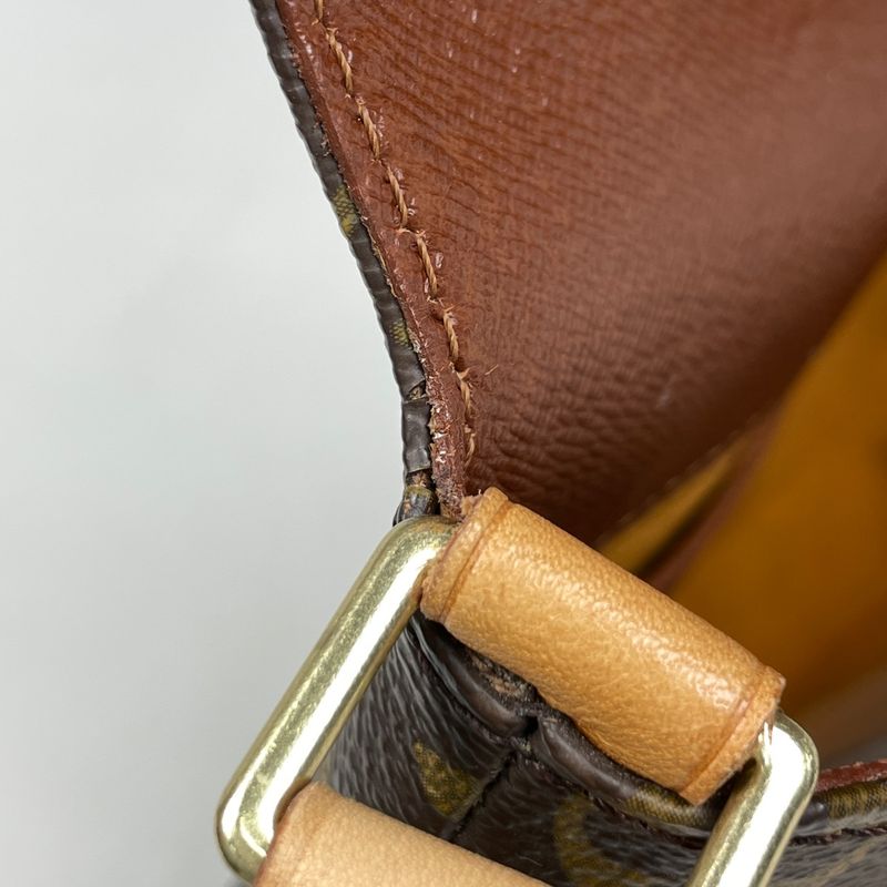 Louis Vuitton Musette Tango Long Crossbody Shoulder Bag Monogram Brown