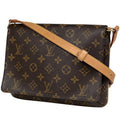 Louis Vuitton Musette Tango Long Crossbody Shoulder Bag Monogram Brown