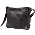 Bottega Veneta Intrecciato Shoulder Bag Leather