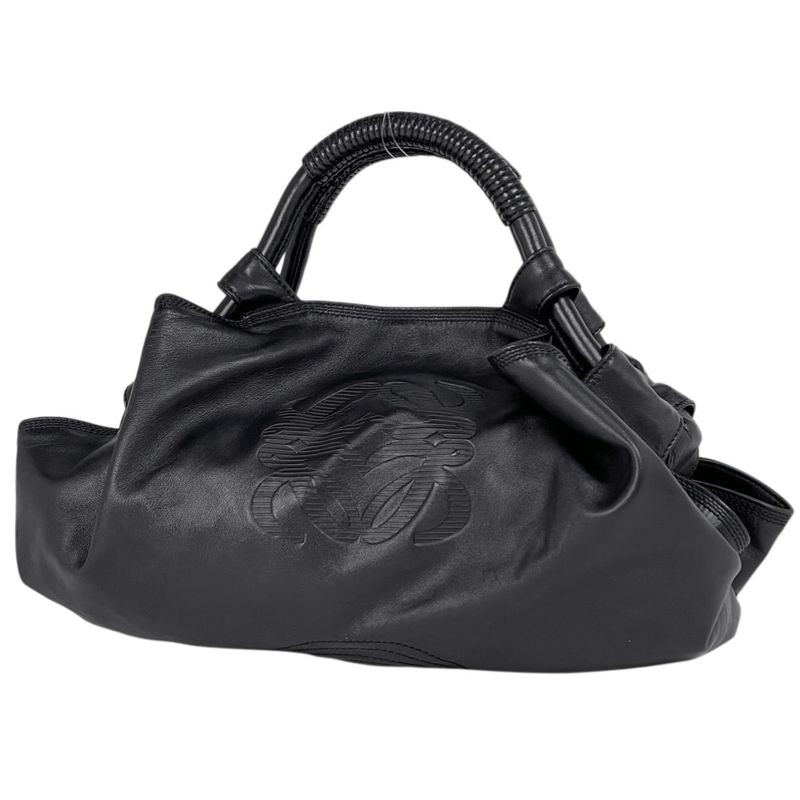Loewe Nappa Aire Anagram Handbag Leather Black