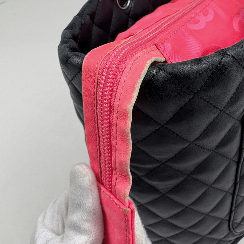 Chanel Cambon Leather Black