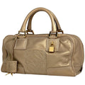 Loewe Amazona 28 Anagram Handbag Leather Gold