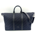 Dior 2-Way Shoulder Cotton Calfskin Black Handbag