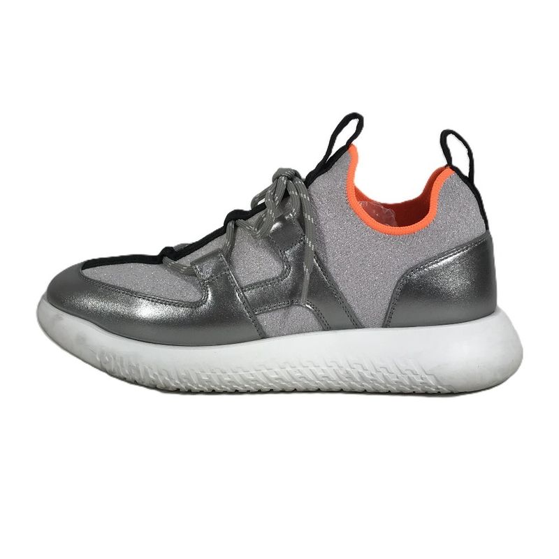 Hermes Sneakers Duel Rubber Silver Black Orange