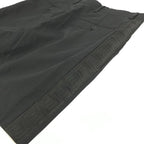 Fendi Shorts Logo Cotton Black Pants