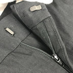 Fendi Shorts Logo Cotton Black Pants