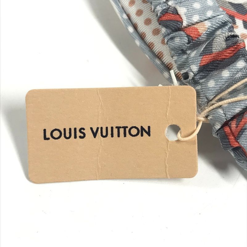 Louis Vuitton Eye Mask Blue Shell Silk Pink Pouch
