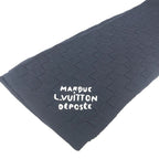 Louis Vuitton Scarf Damier Snug Wool Navy Scarf