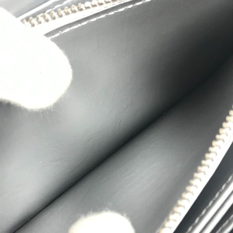 Louis Vuitton Wallet Zippy Leather Silver