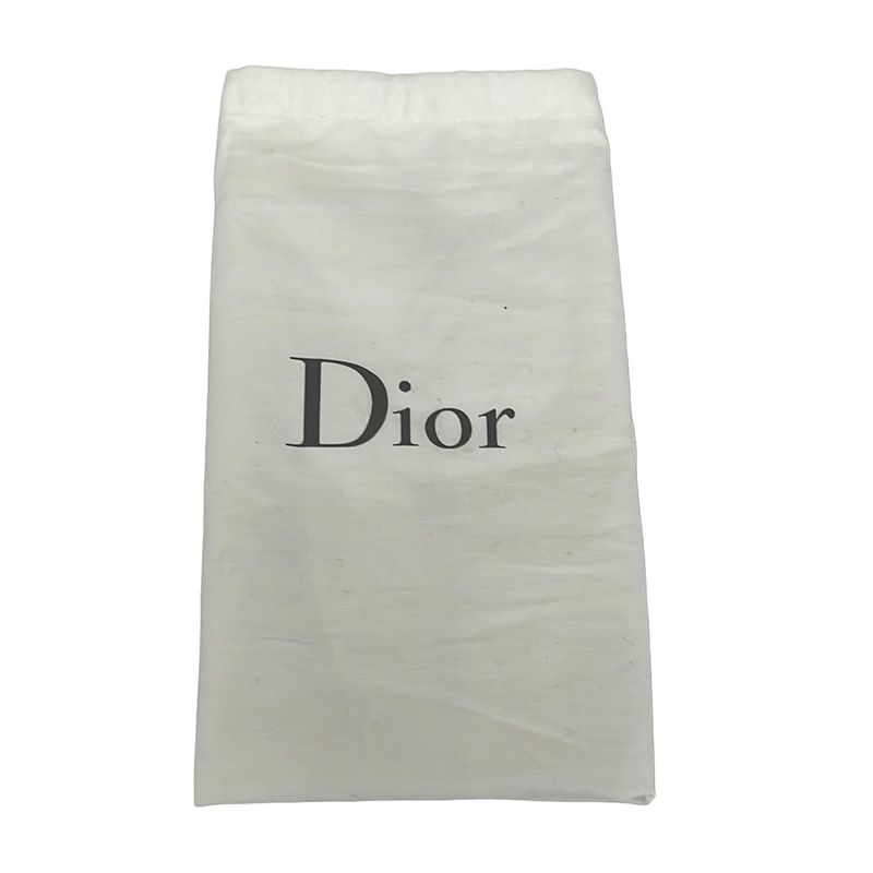Dior Shoulder Strap Navy White Palm Tree Leather
