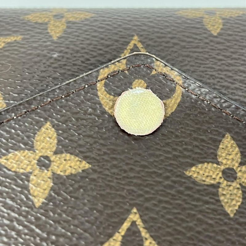 Louis Vuitton Trifold Wallet Monogram Portefeuille Victorine Rose Ballerine