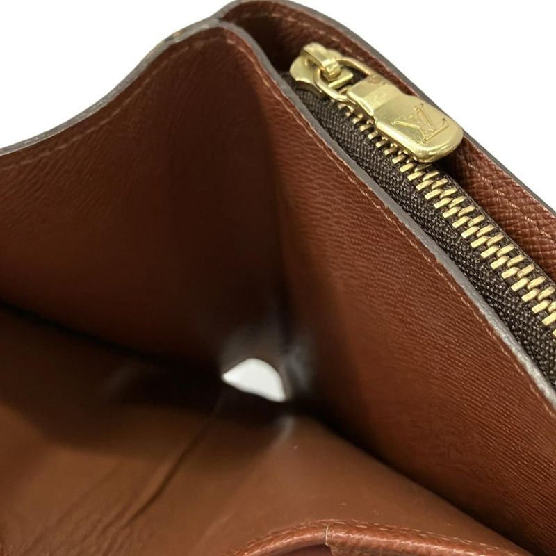 Louis Vuitton Bifold Wallet Monogram Compact Zip