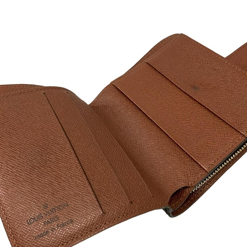 Louis Vuitton Bifold Wallet Monogram Compact Zip