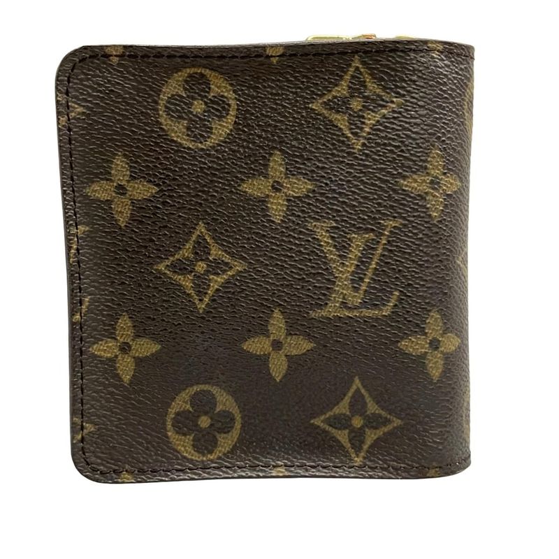 Louis Vuitton Bifold Wallet Monogram Compact Zip