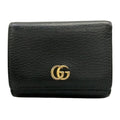 Gucci Hook Wallet GG Marmont Black Leather