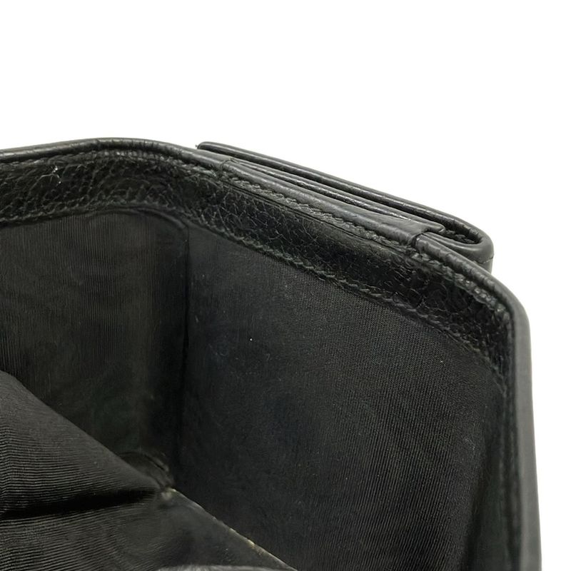 Gucci Hook Wallet GG Marmont Black Leather