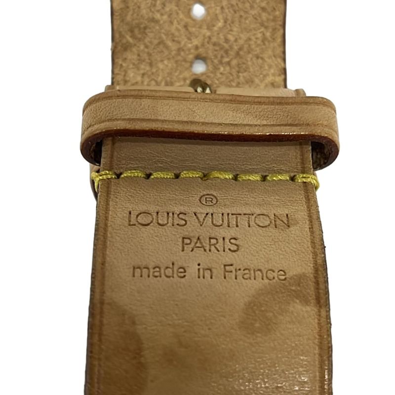 Louis Vuitton Leather Natural Poignet Shoulder Bag